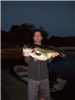 Brock Means of San Diego with a 13 pound Bass on a jig near Boatdock Cove caught and released on 3-2