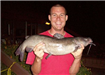 randon Judkins of Escondido, 11.04 Pounds Catfish caught 07-22-11 on Cut Mackerel