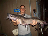 Daniel Duran of Escondido, 11.02 Pounds Catfish caught with Nightcrawler at Buoy Line
