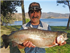 James Piccirilli of San Marcos, 12 Pounds 4 Ounces Rainbow Trout caught on White Power WormGreen Powerbait Combo from Trout Cove