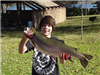 Jed Dickerson Jr. of Carlsbad, 9 Pounds 8 Ounces Rainbow Trout caught on Powerbait near the Buoy Line