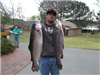 Joe Daly of Oceanside, 7.5 Pounds and 6.2 Pounds Trout caught on Power Worms
