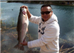 Rafael Yanez of Escondido, 10 Pounds 5 Ounces Trout caught on Nightcrawler inside Trout Cove