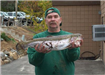 Rex Blackmon of Escondido, 6 Pounds 12 Ounces Tail Walker caught on 2 Pounds Test Line with Green Powerbait