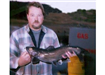 Bob Maskel, 5.37 pound Catfish caught 11-14-01 on Nightcrawler at Oakvale Cove