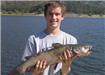 Cameron Gruwell of Escondido, 7.00 pound Catfish caught and released 8-16-09 on Anchovy at West Buoy