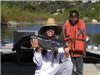 Cedric Patton of San Diego, 16.25 pound Catfish caught 11-3-12 on mackerel off Twin Peaks