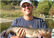 Chris Erickson of Menifee, 6.00 pound Channel Catfish caught 10-22-11 on Cut Mackerel at West Buoy L