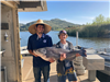 Elliot Berquist of Escondido, 62.70 pound Blue Catfish caught 4-9-21 using mackerel in Willow Cove