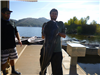 Elliot Berquist of Escondido, 63.60 pound Blue Catfish caught 10-31-21 using cut-Bonita at the west 