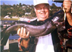 Frank Cable, 10.12 pound Catfish caught 3-25-01 on Nightcrawler at East Buoys