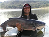 Gerardo Olozagusto of Vista, 34.10 pound Catfish caught 11-17-12 on a nightcrawler west of Senior Sh