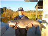 Jhonny One of Escondido, 10.80 pound catfish caught 1-2-19 using shrimp at the West Buoys.