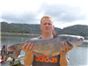Jordan Janski of Casper, Wyoming, 13.25 pound Catfish caught 1-31-15 using worm-rig west of Senior S