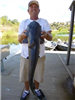 Justin Kennedy of Valley Center, 18.40 pound catfish caught and released 8-4-14 using a plastic worm