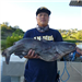 Kadeth Sitthivorado of Escondido, 18.50 pound catfish caught 7-13-15 using mackerel head at West Buo