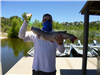 Keo S. of Temecula, 7.50 pound catfish caught 7-18-20 using shrimp at Bass Point.