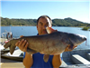 Konglai Chantaphavong of Laos, 10.35 pound catfish caught 1-23-15 using mackerel in Oakvale Cove.