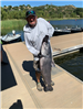 Martin Arenas of Escondido, 34.30 pound blue catfish caught 10-7-23 west of Senior Shoreline 10