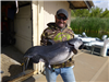 Martin Arenas of Escondido, 45.30 pound caught and relesed 5-21-21 using a plastic worm west of Seni