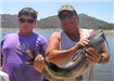 Matthew Sanger of Valley Center, 12.25 pound Catfish caught 8-11-07 on Cut Mackerel at South Shore R