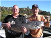 Mike Macleod of Escondido, 28.60 pound Catfish caught 11-24-12 on cut mackerel at the West Buoys.