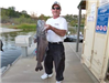Paul Eddo of Escondido, 20.90 pound catfish caught 11-10-13 off South Shore Rock Pile