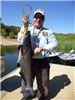 Paul Eddo of Escondido, 22.10 pound blue catfish caught and released 10-2-16 using cut mackerel off 