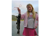 Sarah Foltyn, 3.25 pound Catfish caught 6-28-10 on Nightcrawler in Boat Dock Cove