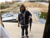 Tapperuva Vay of San Diego, 7.60 pound catfish caught 12-16-22 using shrimp at East Buoys.