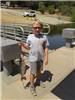 (7yo) Tyler Jenkins of Carlsbad, 3.65 pound catfish caught 8-24-16 using cut mackerel in Oakvale Cov