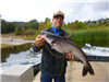 Adam Giglio of Escondido, 6.30 pound catfish caught 10-13-18 using mackerel in Oakvale Cove.