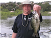 Daniel Posey of Oceanside, 1.50 pound Crappie caught 4-12-12 using a rattle trap at Crappie Rock