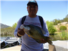 David Lopez of Escondido, 1.80 pound crappie caught 6-4-22 using a jig at Bass Point.