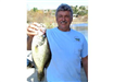 Mike Kostial of Oceanside, 2.15 pound Crappie caught 1-5-12 on Gold Kastmaster in Boat Dock Cove