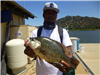 Sokhom Hun of Escondido, 2.30 pound crappie caught 8-5-17 using mini-jig at Crappie Rock