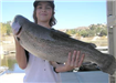 11-year-old Devyn Lovett of Oceanside, 10.31 pound Rainbow Trout caught 1-07 on Rainbow Powerbait of