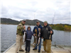 Alex Moroz, Josephand Alexis, Max Shamos of Ranch Penasquitos, ten trout caught 12-19-15 using power