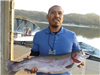 Amado Gonzalez of San Marcos, 9.75 pound trout caught 12-26-15 using a nightcrawler east of South Sh