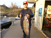 Andrew Moran of Temecula, 8.40 pound trout caught 12-22-22 using garlic powerbait on Senior Shorelin