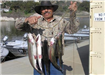 Blas Romero of Escondido, Stringer of 5 Trout (16.62 pound) caught 3-7-09 on Nightcrawler and Green 