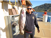 Brian Ortega of Valley Center, 7.90 pound trout caughtt 12-8-18 using a kastmaster at the buoy line.