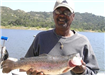 Charlie Brown of Lakewood, 5.05 pound Trout caught 5-2-10 on Nightcrawler in Willow Cove