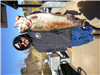 Chelo Fisher of Oceanside, 8.90 pound trout caught 2-2-22 using a mini-jig in Oakvale Cove.
