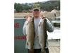Corey Andrew, 10.12 pound and 10.37 pound Trout caught 1-27-01 on Homemade Dough Ball at Willow Cove