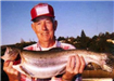 Dale Gross, 7.62 pound Trout caught 1-6-01 on Nightcrawler at Willow Cove