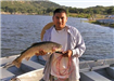 David Lopez of Escondido, 7.60 pound Trout caught 5-30-10 on Orange Powerbait west of Senior Shoreli