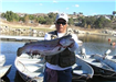 David Martinez of Oceanside, 8.68 pound Trout caught 1-18-07 on Chartreuse Power Worm with Rainbow P