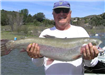 David Tiller of Vista, 11.50 pound Trout caught 3-5-11 on Inflated Nightcrawler in Willow Cove