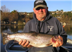 Don Sansome of La Mesa, 9.35 pound Trout caught 1-17-12 on Green Powerbait at West Buoy Line